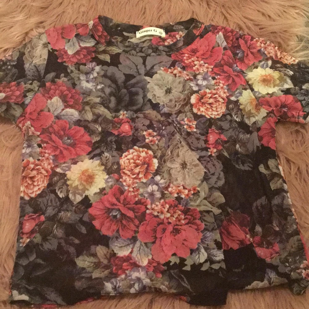 Ginger G sheer top
